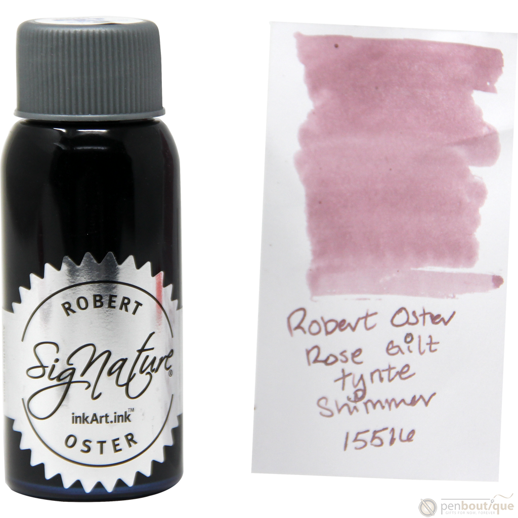 Robert Oster Shake'N'Shimmy Ink Bottle - Rose Gilt Tynte - 50ml-Pen Boutique Ltd