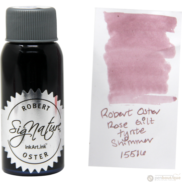 Robert Oster Shake'N'Shimmy Ink Bottle - Rose Gilt Tynte - 50ml-Pen Boutique Ltd