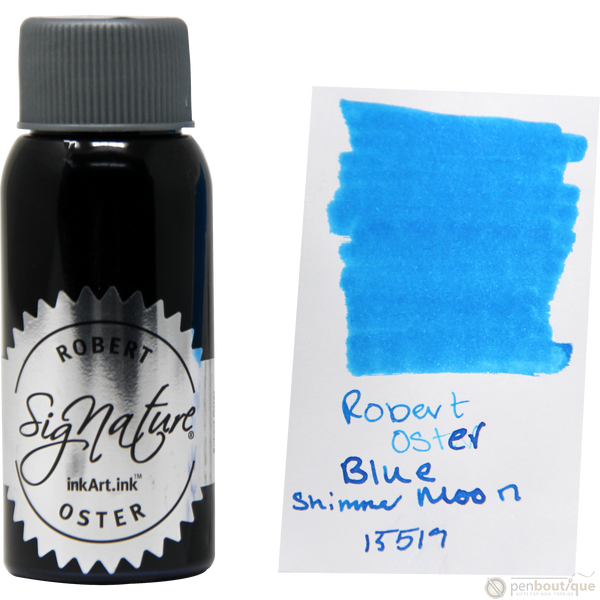 Robert Oster Shake'N'Shimmy Ink Bottle - Blue Moon - 50ml-Pen Boutique Ltd