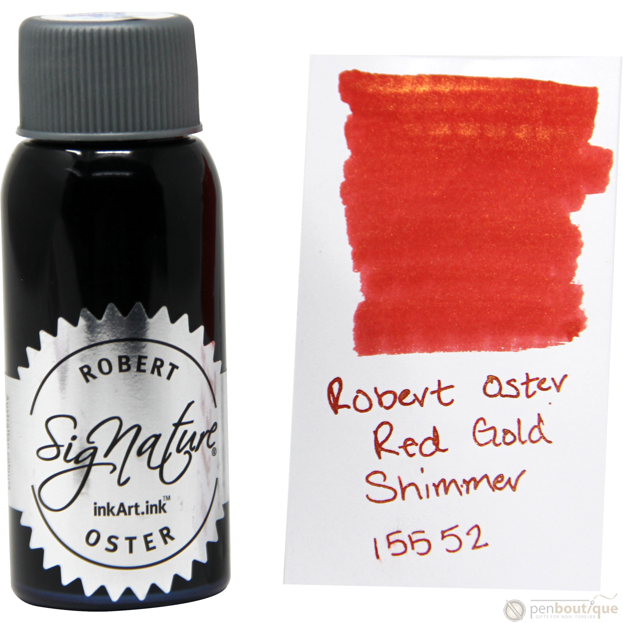 Robert Oster Shake'N'Shimmy Ink Bottle - Red Gold - 50ml-Pen Boutique Ltd