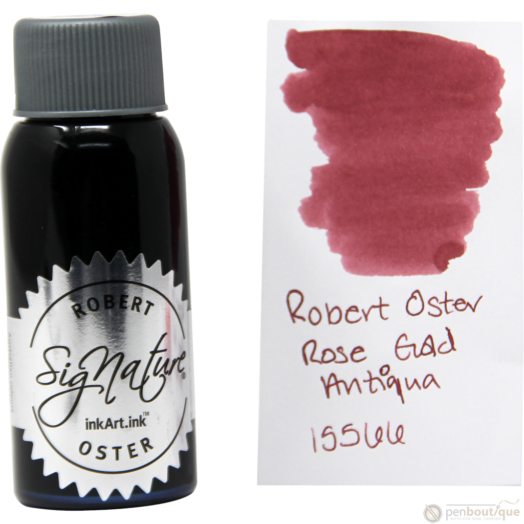 Robert Oster Shake'N'Shimmy Ink Bottle - Rose Gold Antiqua - 50ml-Pen Boutique Ltd