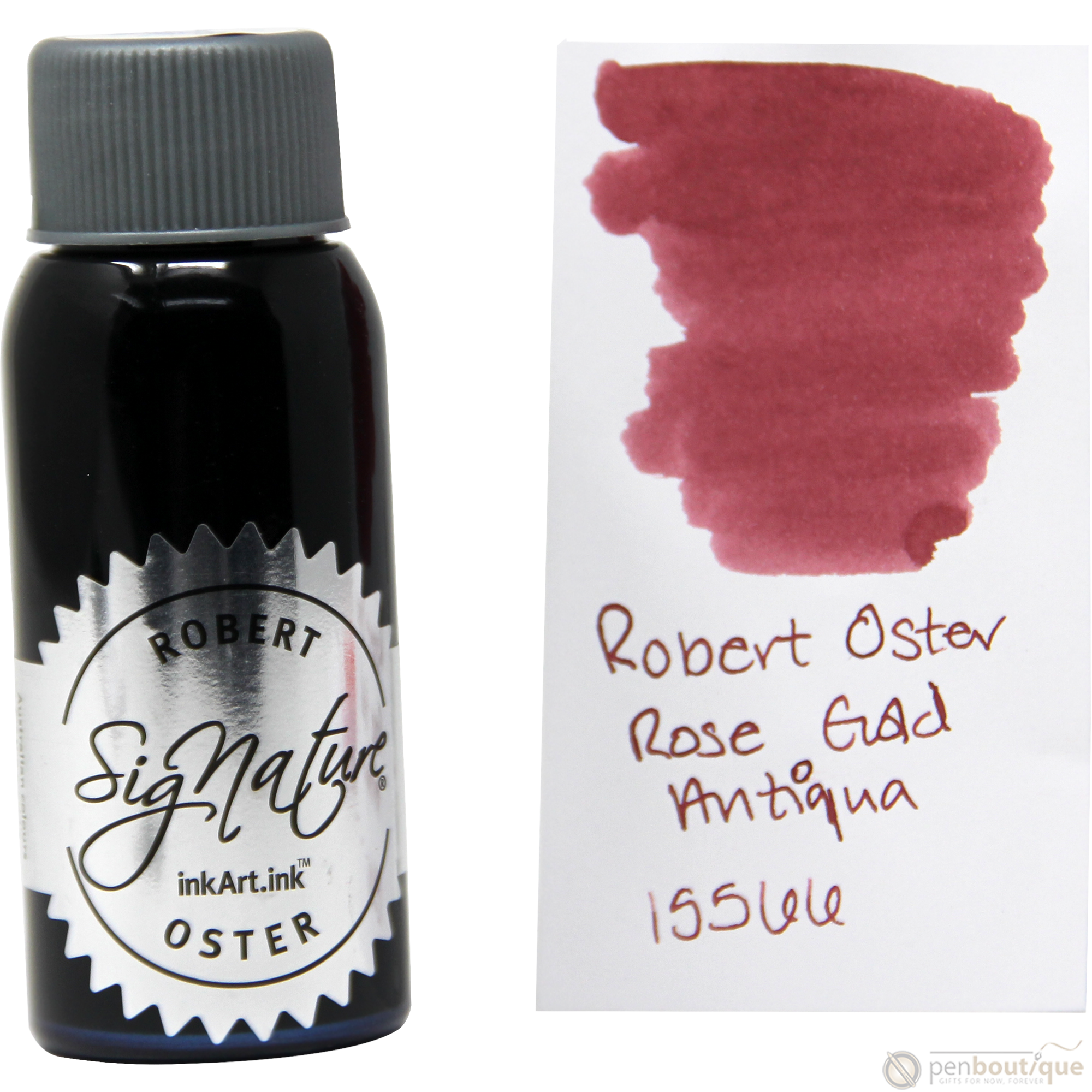 Robert Oster Shake'N'Shimmy Ink Bottle - Rose Gold Antiqua - 50ml-Pen Boutique Ltd