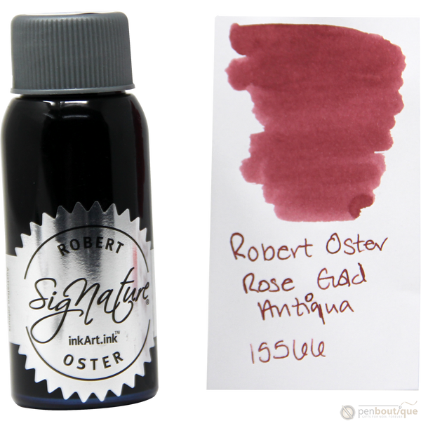 Robert Oster Shake'N'Shimmy Ink Bottle - Rose Gold Antiqua - 50ml-Pen Boutique Ltd