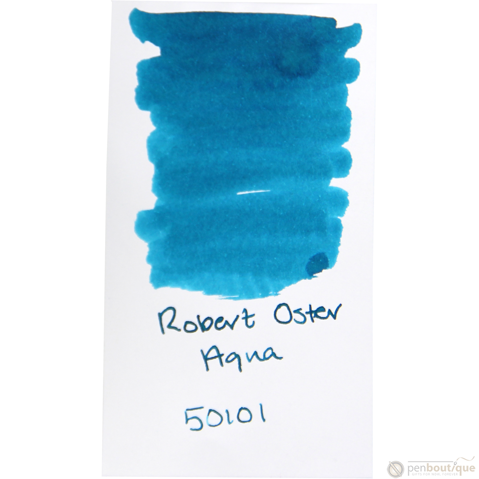 Robert Oster Signature Ink Bottle - Aqua - 50ml-Pen Boutique Ltd