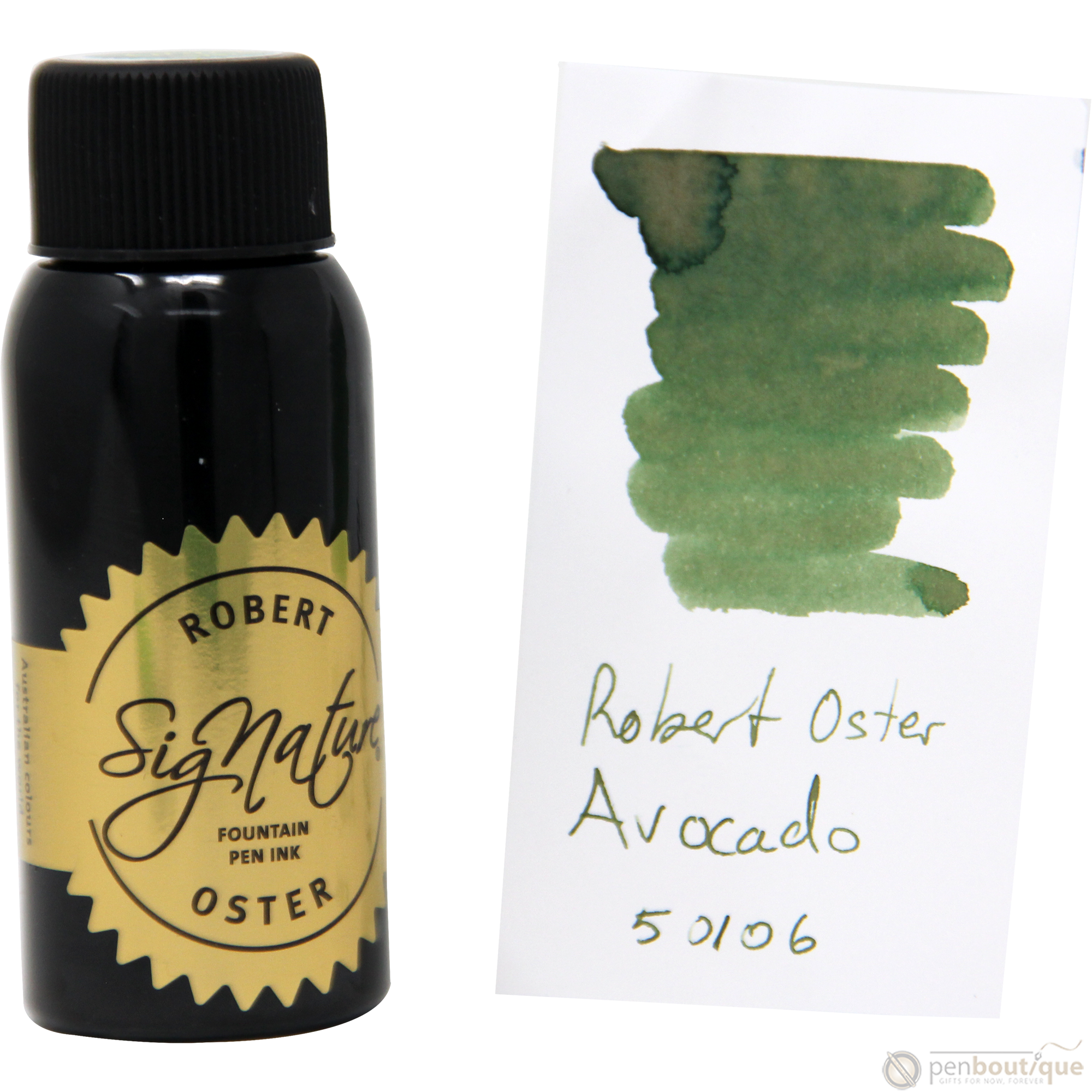 Robert Oster Signature Ink Bottle - Avocado - 50ml-Pen Boutique Ltd
