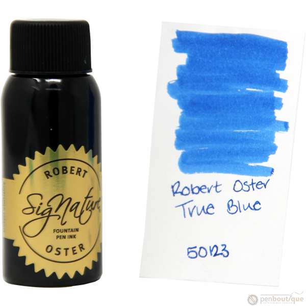 Robert Oster Signature Ink Bottle - True Blue - 50ml-Pen Boutique Ltd