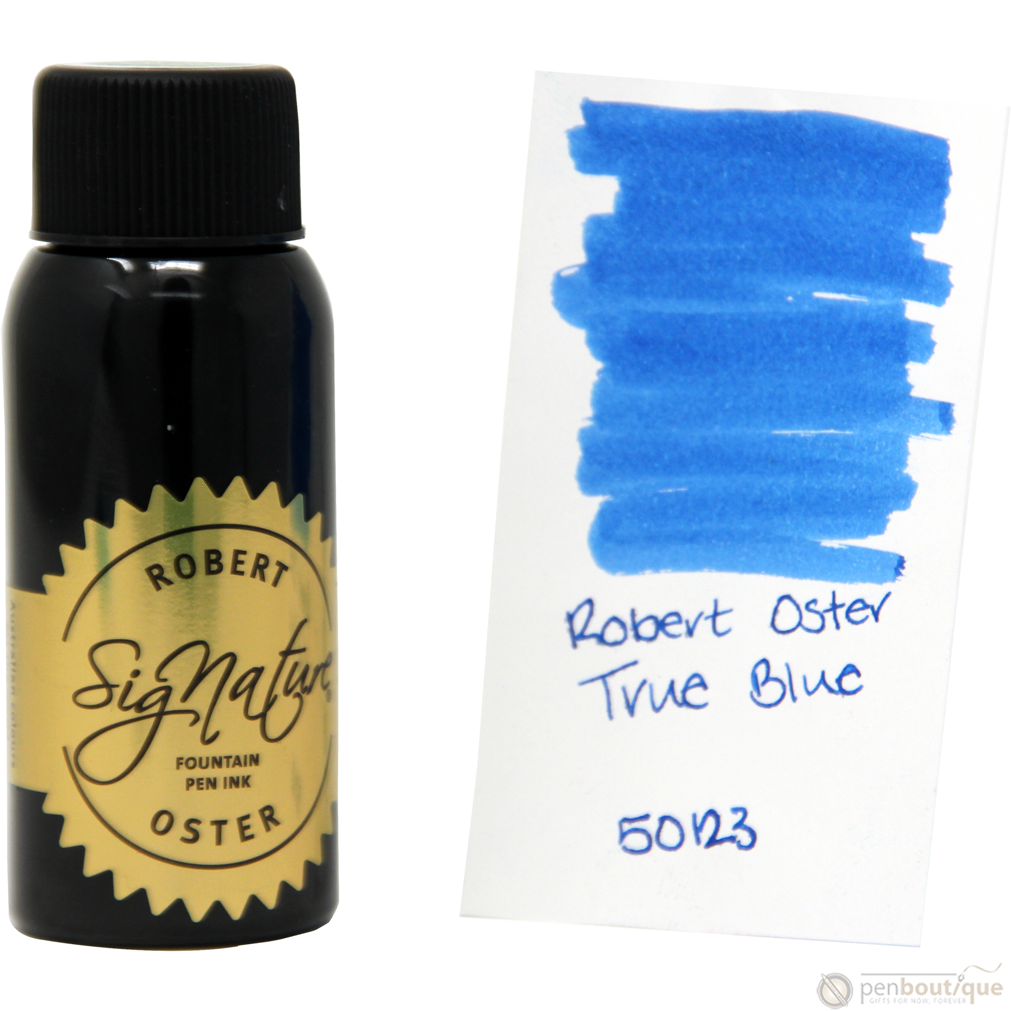 Robert Oster Signature Ink Bottle - True Blue - 50ml-Pen Boutique Ltd