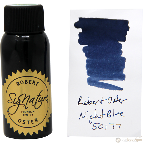 Robert Oster Signature Ink Bottle - Blue Night - 50ml-Pen Boutique Ltd