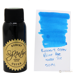 Robert Oster Signature Ink Bottle - Blue Water Ice - 50ml-Pen Boutique Ltd