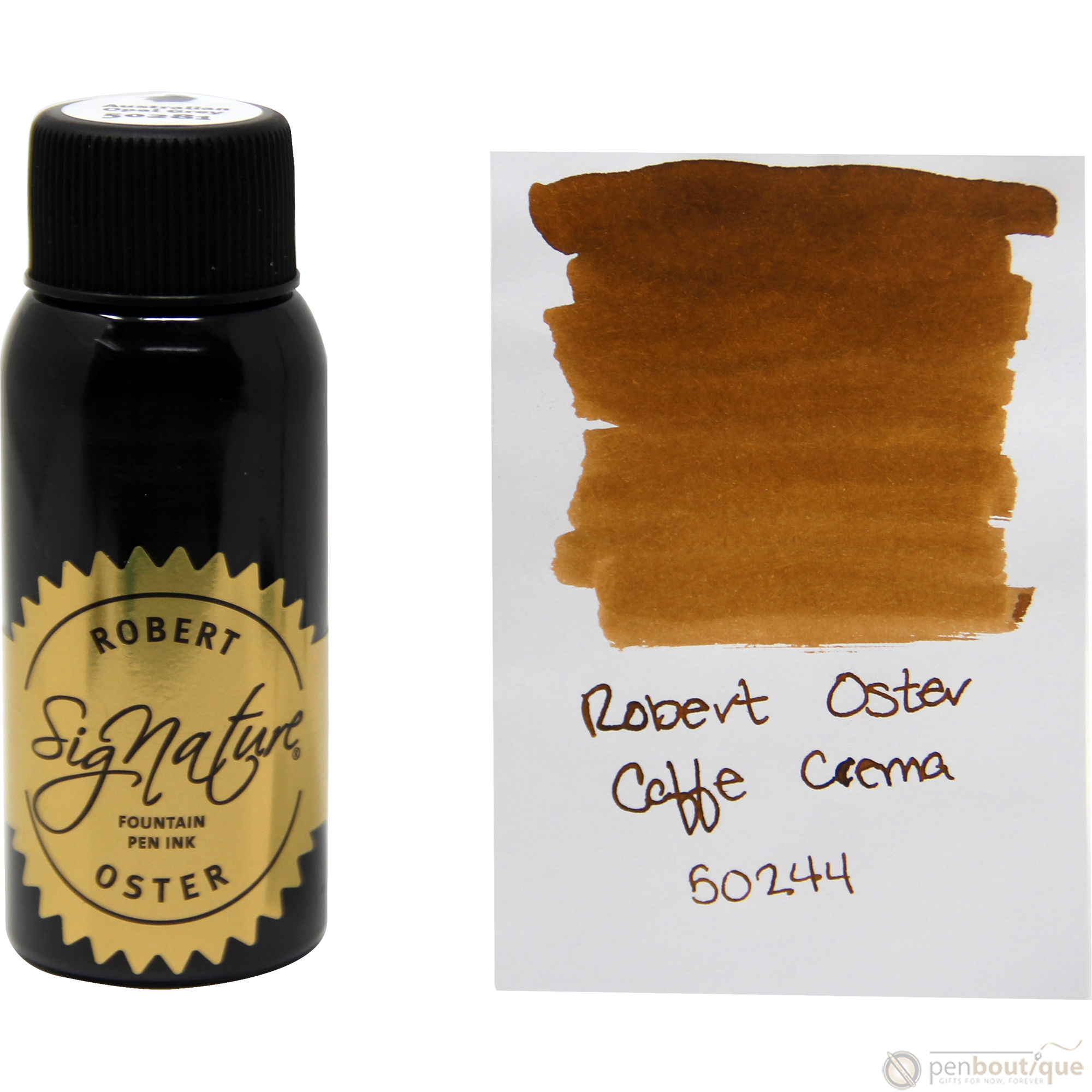 Robert Oster Signature Ink Bottle - Caffè Crema - 50ml-Pen Boutique Ltd