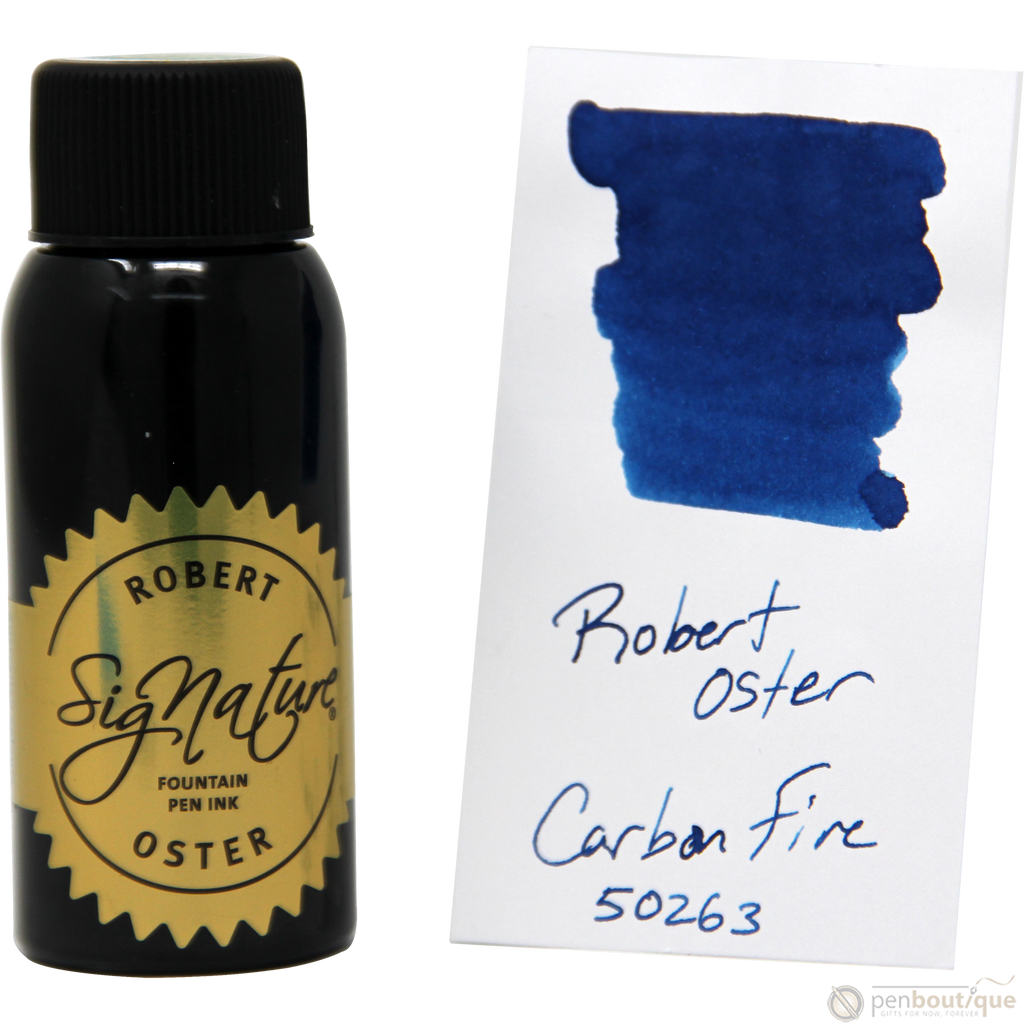 Robert Oster Signature Ink Bottle - Carbon Fire - 50ml-Pen Boutique Ltd