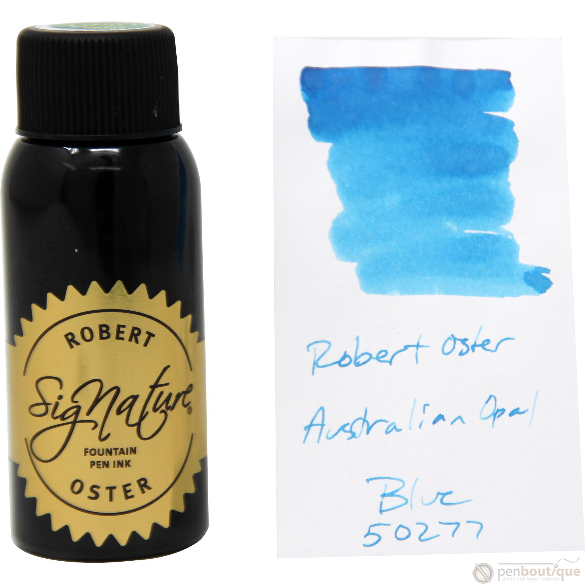 Robert Oster Signature Ink Bottle - Australian Opal Blue - 50ml-Pen Boutique Ltd