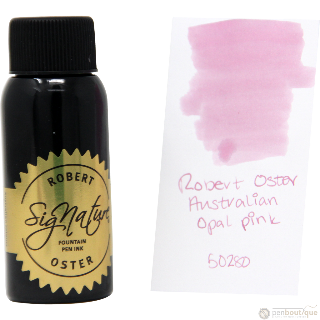 Robert Oster Signature Ink Bottle - Australian Opal Pink - 50ml-Pen Boutique Ltd