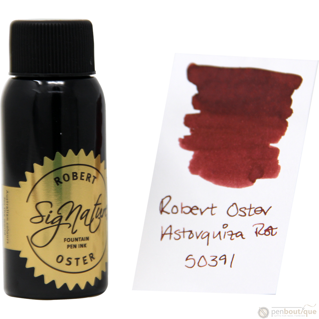 Robert Oster Signature Ink Bottle - Astorquiza-Rot - 50ml-Pen Boutique Ltd