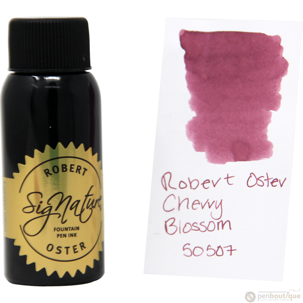 Robert Oster Signature Ink Bottle - Cherry Blossom - 50ml-Pen Boutique Ltd