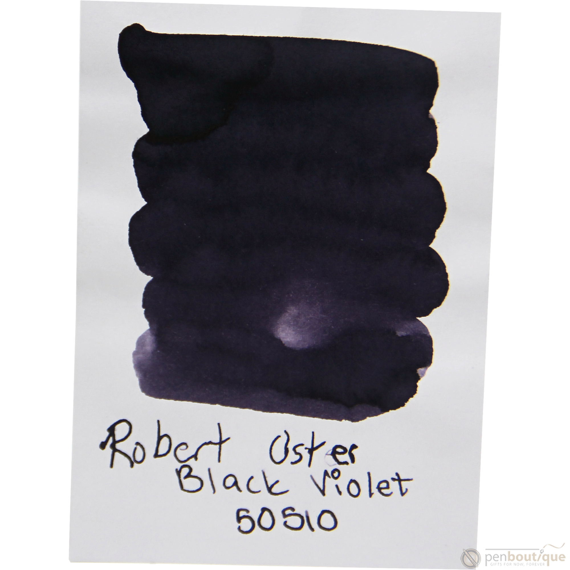 Robert Oster Signature Ink Bottle - Black Violet - 50ml-Pen Boutique Ltd