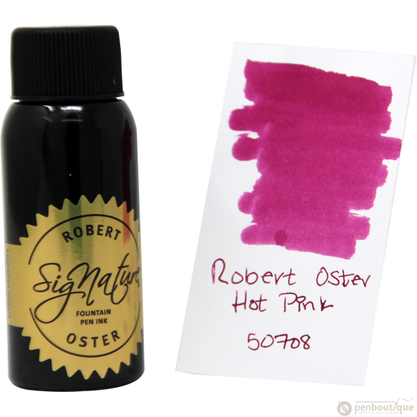 Robert Oster Signature Ink Bottle - Hot Pink - 50ml-Pen Boutique Ltd