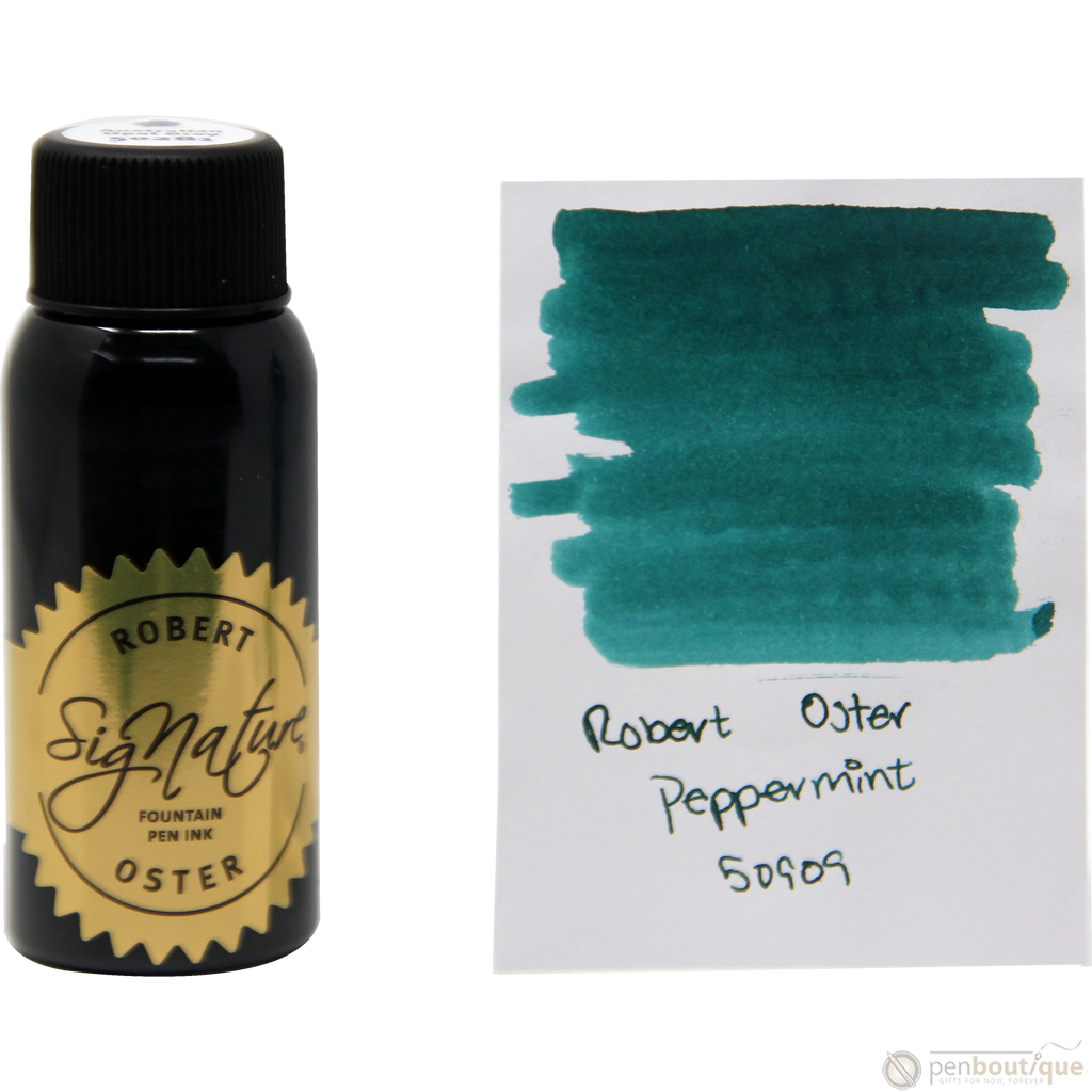 Robert Oster Signature Ink Bottle - Peppermint - 50ml-Pen Boutique Ltd