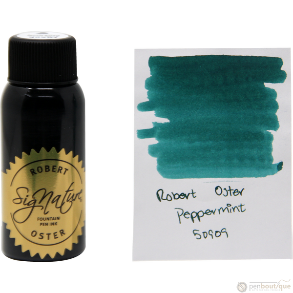 Robert Oster Signature Ink Bottle - Peppermint - 50ml-Pen Boutique Ltd