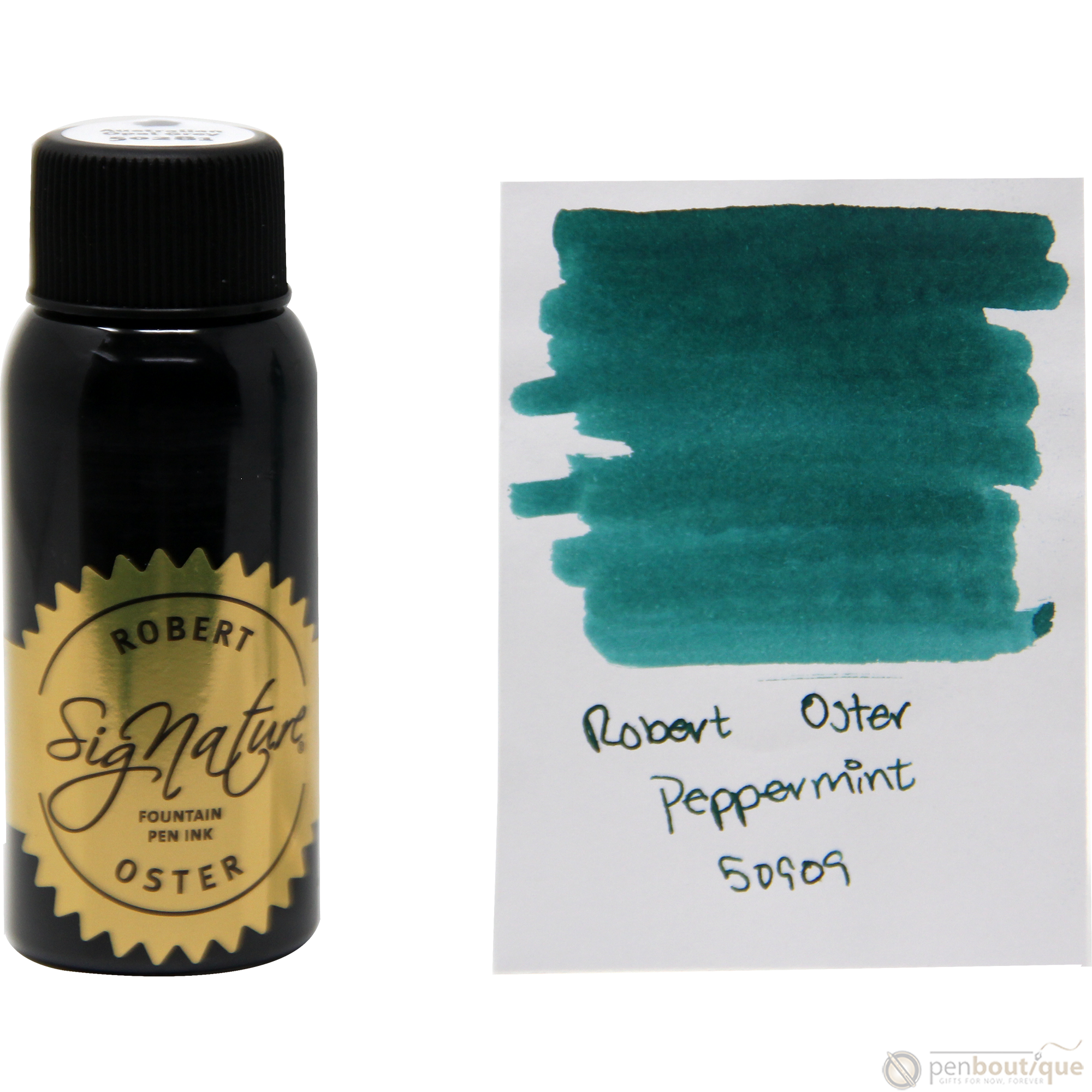 Robert Oster Signature Ink Bottle - Peppermint - 50ml-Pen Boutique Ltd