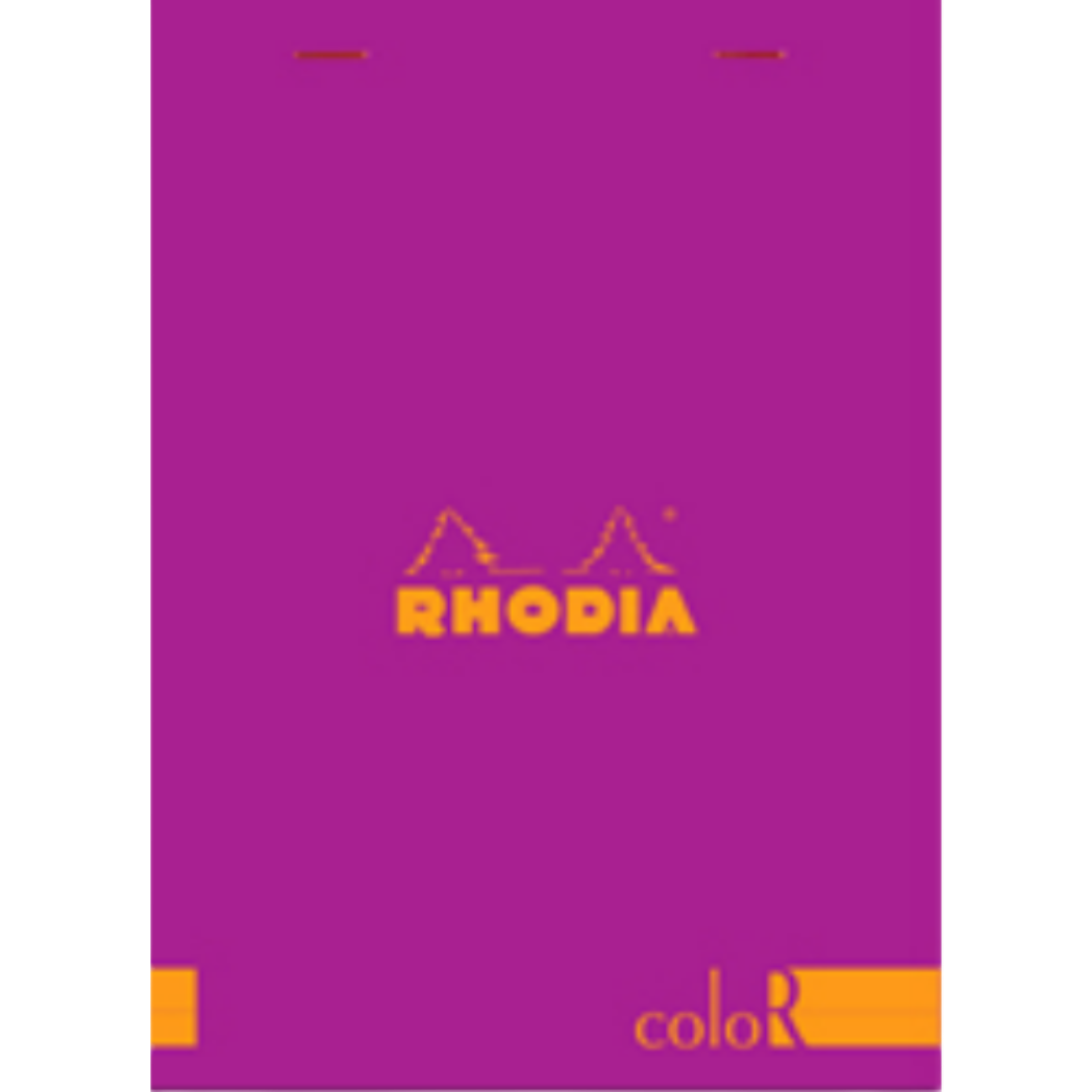 Rhodia ColoR Pad 6x8.25 Lined - Chocolate - Pen Boutique Ltd
