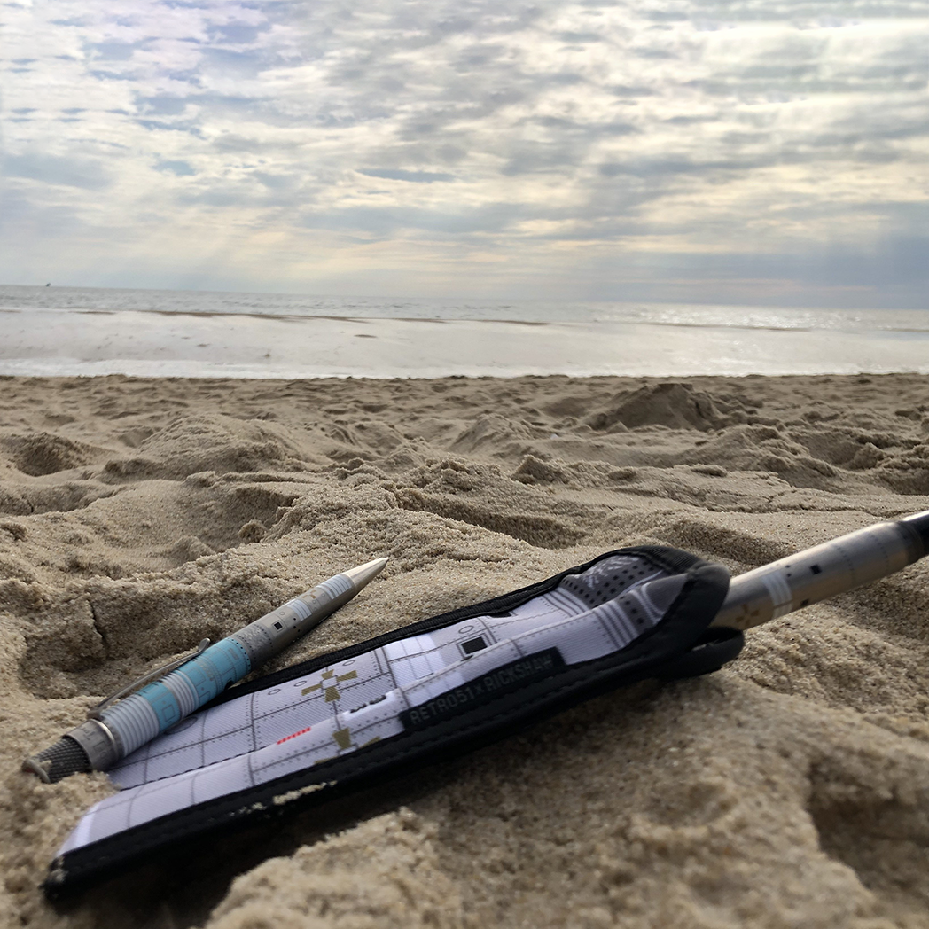 Retro 51 Apollo-Soyuz Double Pen Case-Pen Boutique Ltd