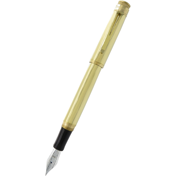Retro 51 Tornado Fountain Pen - Raw Brass-Pen Boutique Ltd