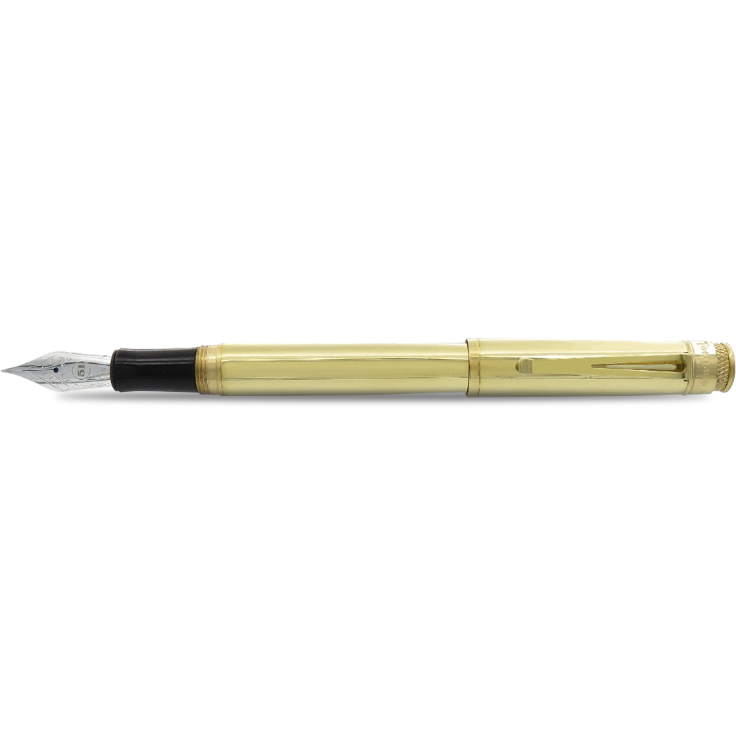 Retro 51 Tornado Fountain Pen - Raw Brass-Pen Boutique Ltd