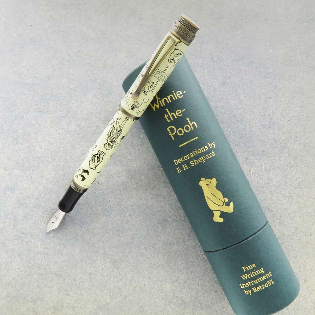 Retro 51 Tornado Fountain Pen A.A. Milne WinniethePooh (E.H. Shepa