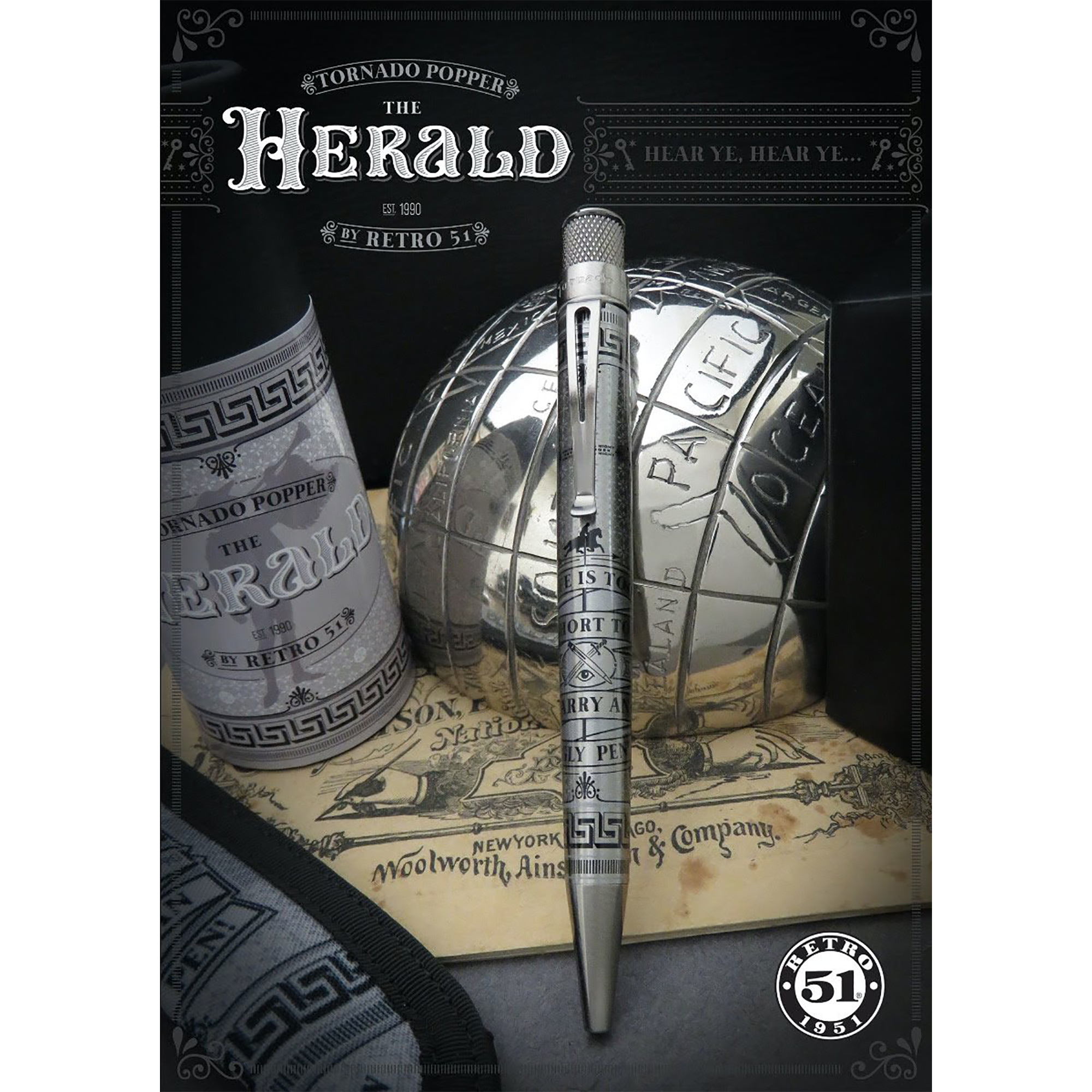 Retro 51 Tornado LE Popper Rollerball Pen - Herald-Pen Boutique Ltd