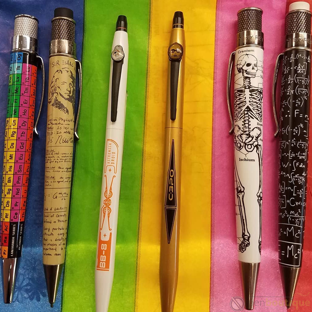 Retro 51 Tornado Vintage Metalsmith Dr. Gray Rollerball Pen-Pen Boutique Ltd