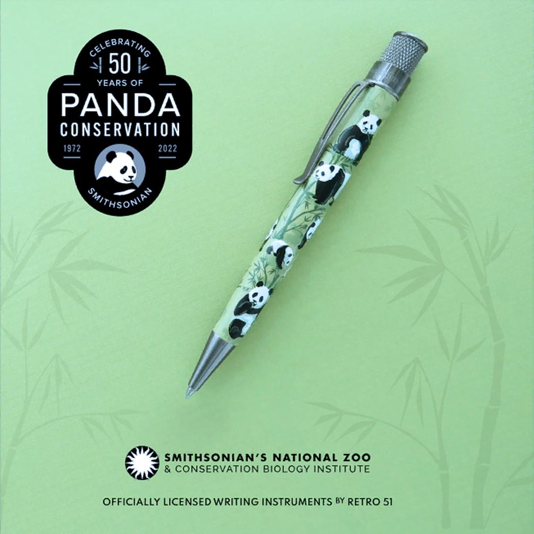 Retro 51 Rollerball Pen - Smithsonian National Zoo Panda-Pen Boutique Ltd