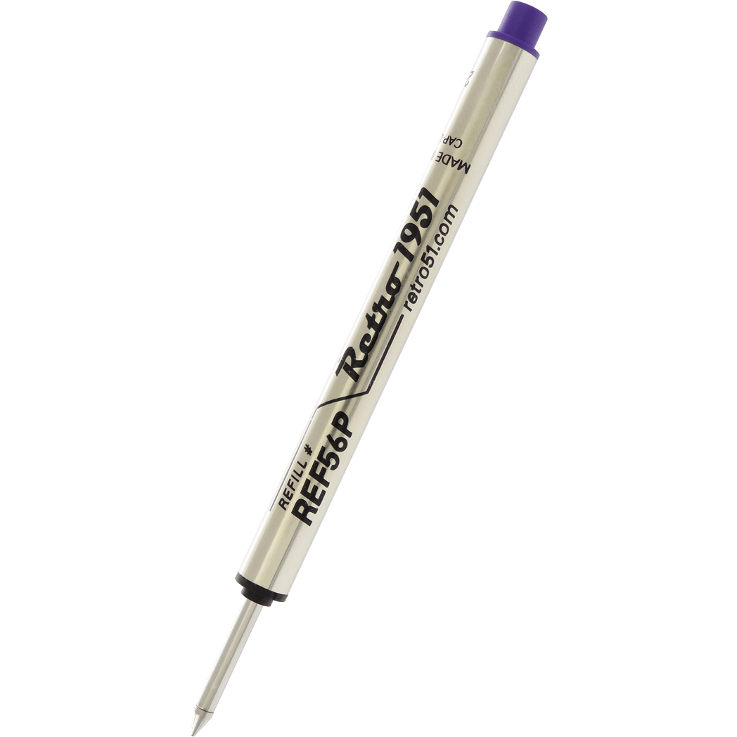 Retro 51 Rollerball Refills - Purple-Pen Boutique Ltd