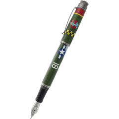 Retro 51 Tornado Fountain Pen - Vintage Metalsmith - P-47 Thunderbolt-Pen Boutique Ltd
