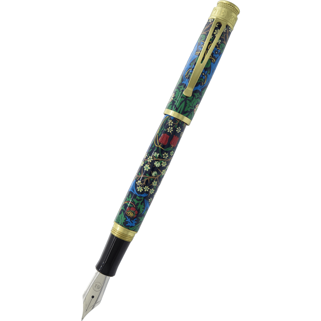Retro 51 Tornado Fountain Pen - William Morris's Blackthorn-Pen Boutique Ltd