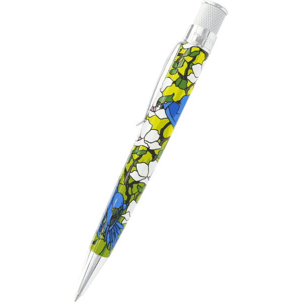 Retro 51 Tornado Rollerball - Louis C. Tiffany Favrile Parrots & Dogwood