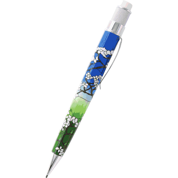 Retro 51 Tornado Pencil - Louis C. Tiffany Favrile Parrots & Dogwood