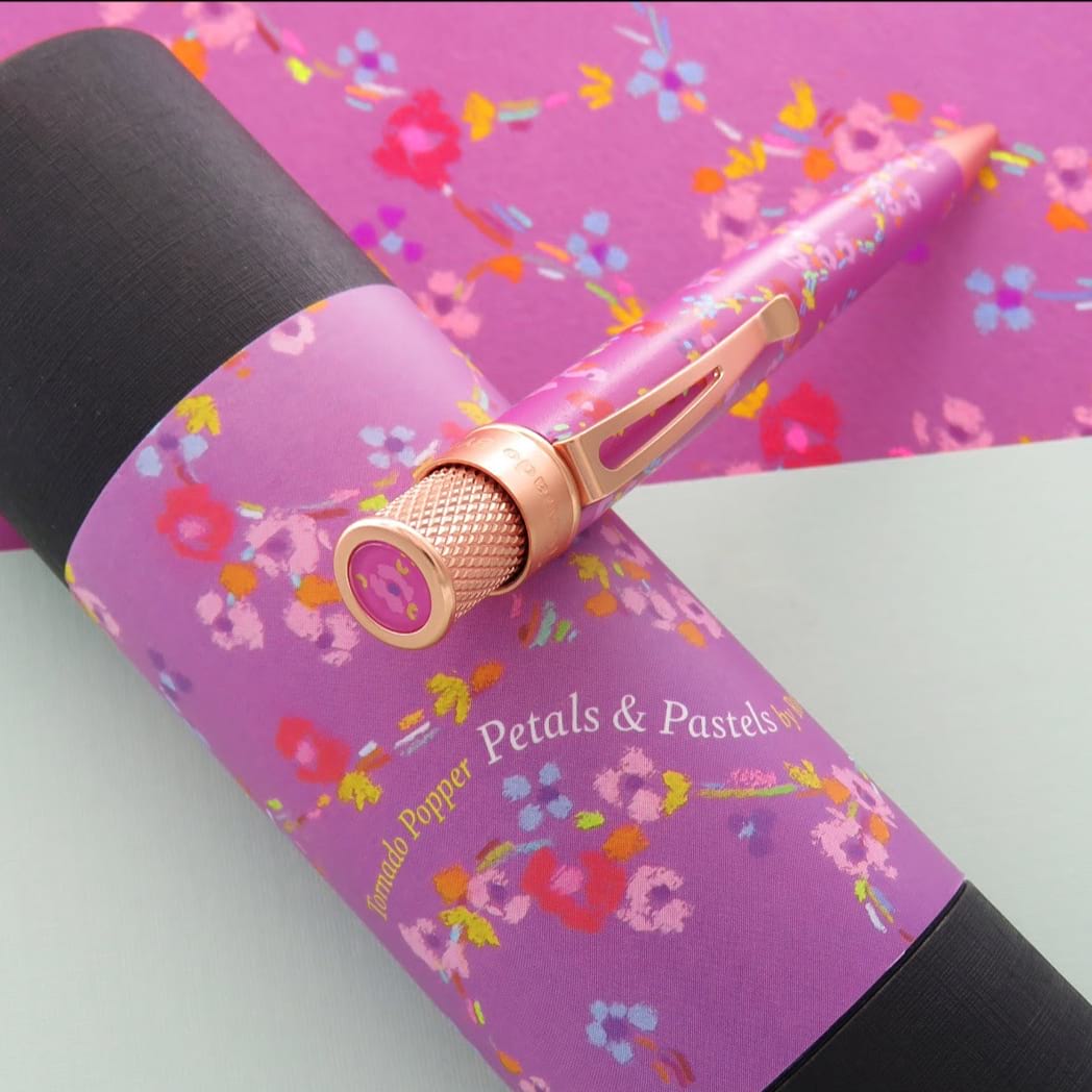 Retro 51 Tornado Popper Rollerball Pen - Petals and Pastels-Pen Boutique Ltd