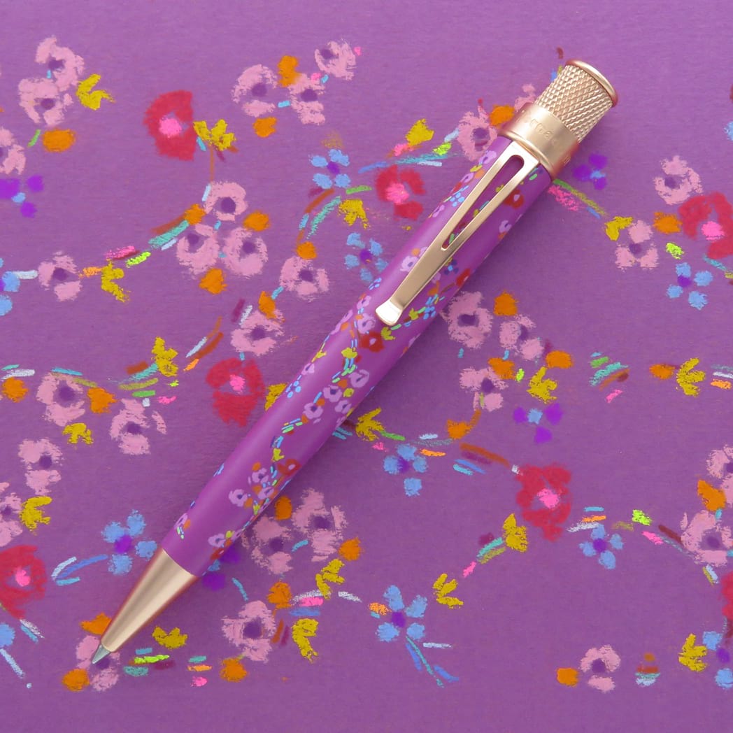 Retro 51 Tornado Popper Rollerball Pen - Petals and Pastels-Pen Boutique Ltd