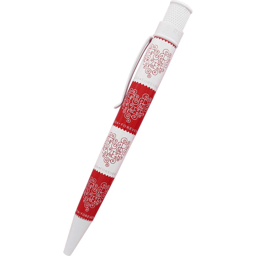Retro 51 Tornado Love Stamp Pen Fine Writing Instrument
