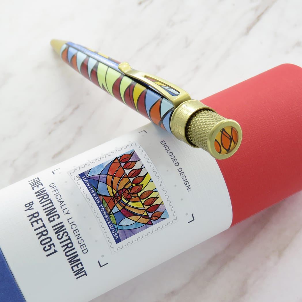 Retro 51 Tornado Rollerball Pen - USPS Hanukkah (Limited Edition)-Pen Boutique Ltd