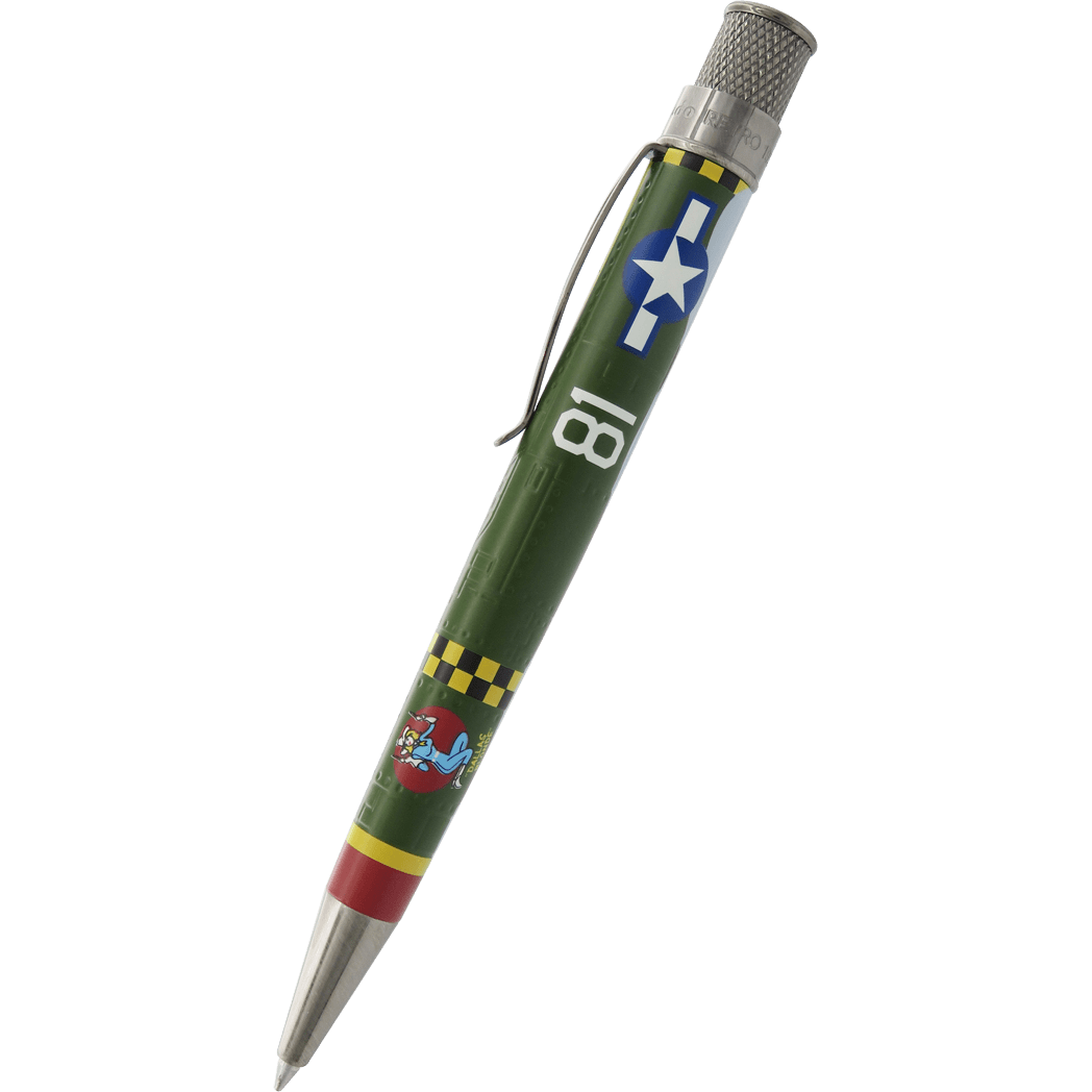 Retro 51 Tornado Rollerball Pen - Vintage Metalsmith - P-47 Thunderbolt-Pen Boutique Ltd