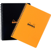 Rhodia Notebook Spiralbound Graph Orange-Pen Boutique Ltd