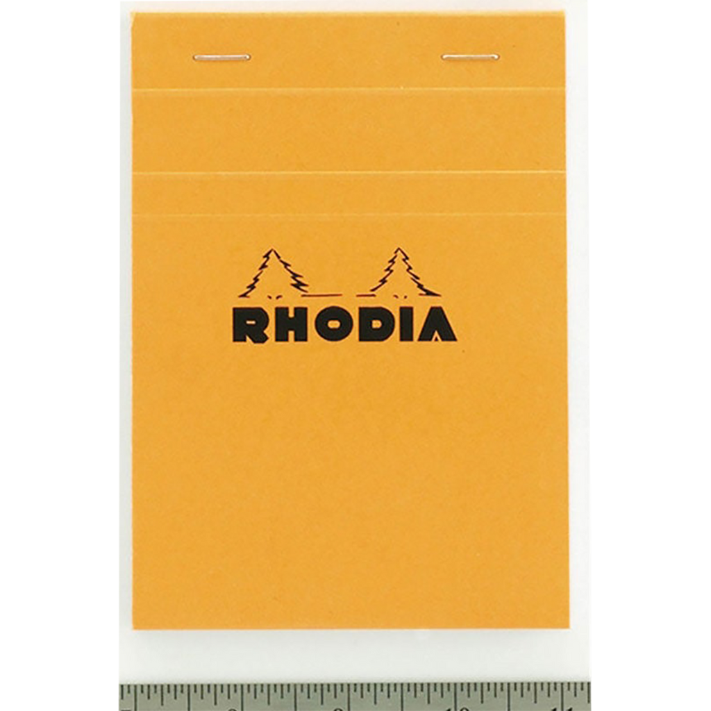 Rhodia Notepads Graph 80S-Orange-Pen Boutique Ltd
