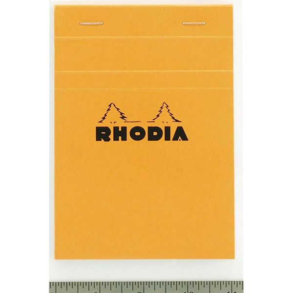 Rhodia Notepads Graph 80S-Orange-Pen Boutique Ltd