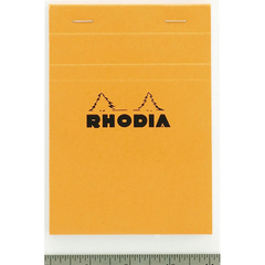 Rhodia Notepads Graph 80S-Orange-Pen Boutique Ltd