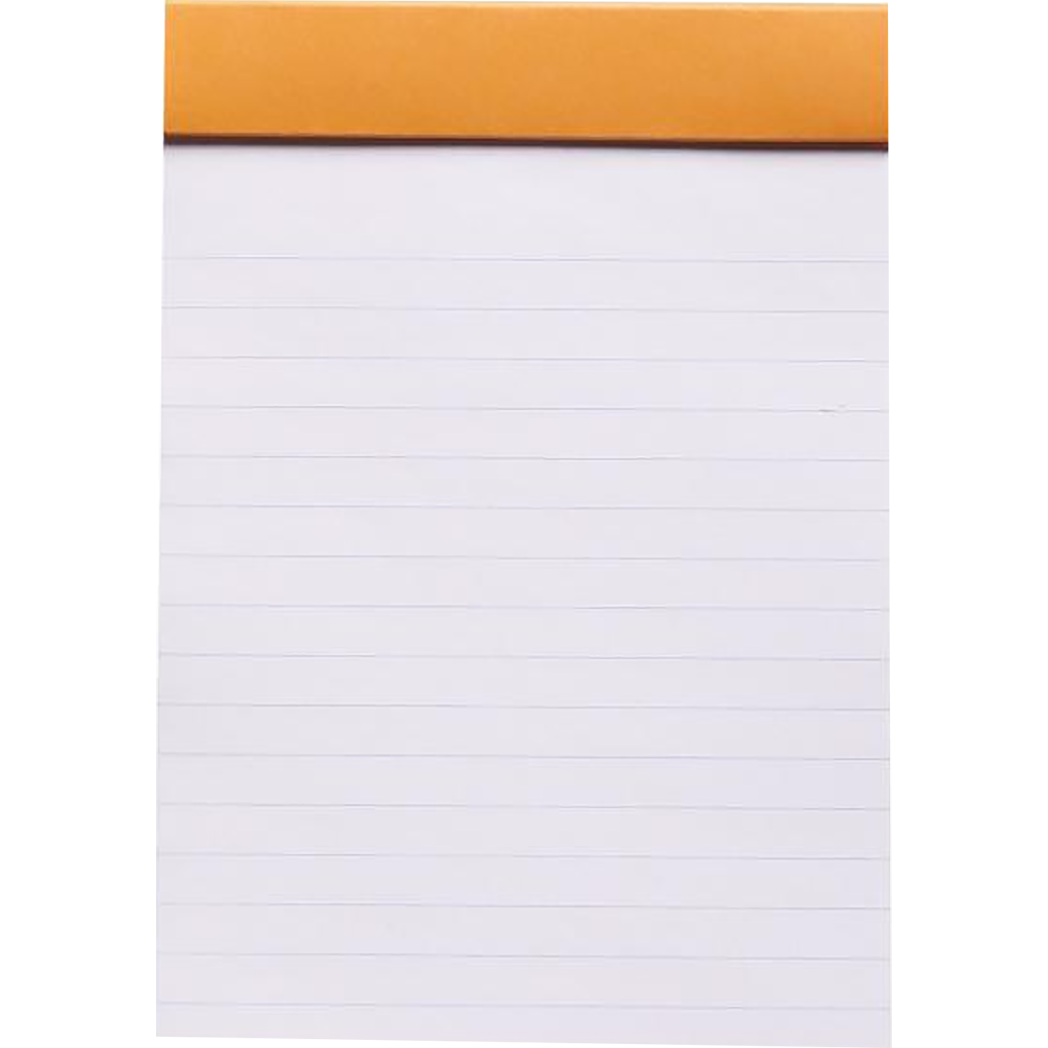 Rhodia Notepads Lined Orange 4 x 6-Pen Boutique Ltd