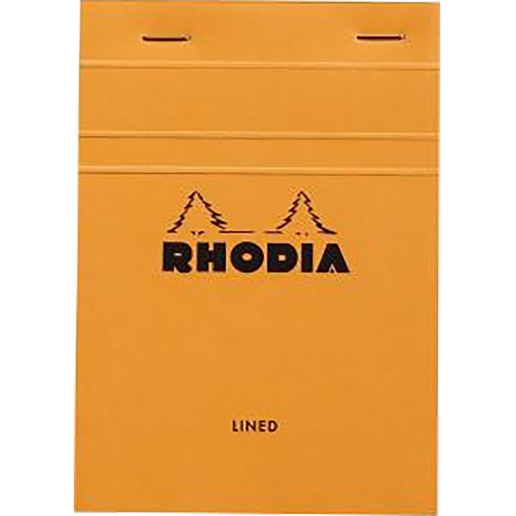 Rhodia Notepads Lined Orange 4 x 6-Pen Boutique Ltd