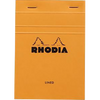 Rhodia Notepads Lined Orange 4 x 6-Pen Boutique Ltd