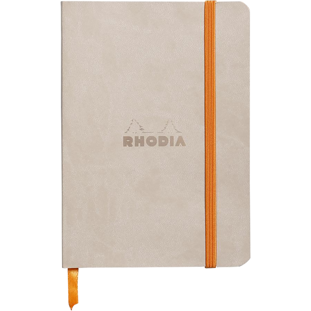 Rhodia Rhodiarama Lined Beige A6 Notebooks-Pen Boutique Ltd